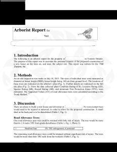Arborist Report revised -1