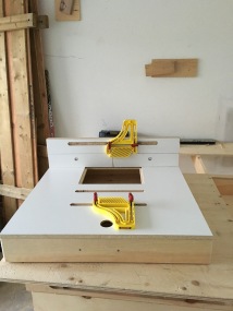 router table insert was made